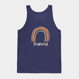 Thankful rainbow Tank Top